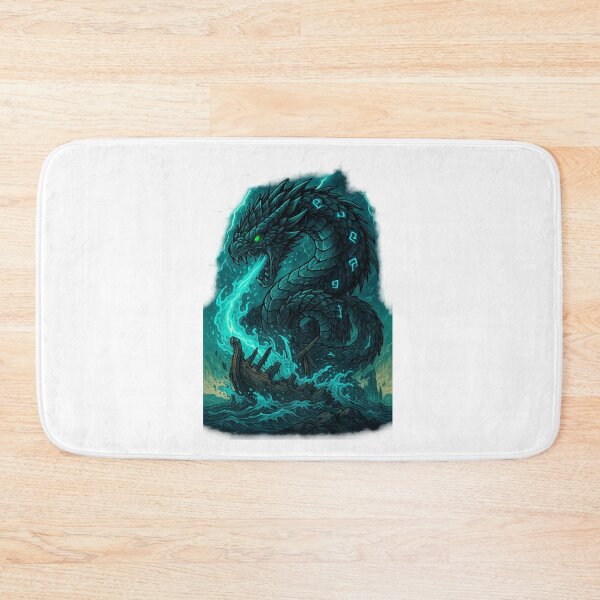 Item preview, Jormungandr World Serpent – Norse Mythology Sea Monster designed and sold by AbdullRehmana.