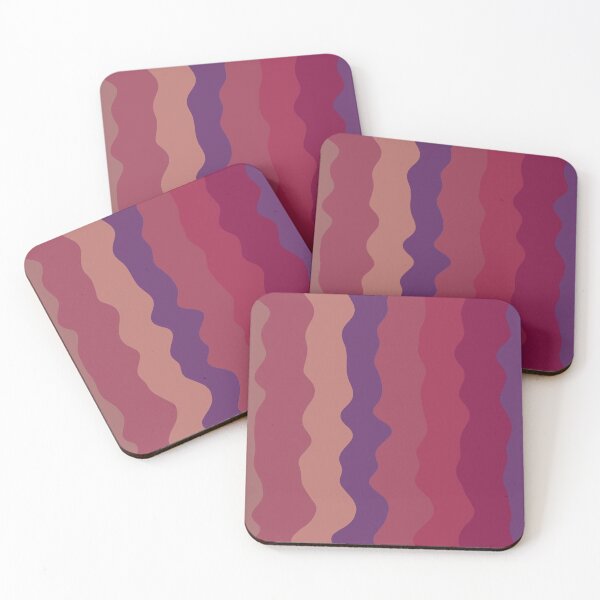 Item preview, Modern pastel curved pattern designed and sold by WanchaleeStudio.