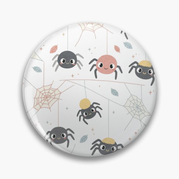 Item preview,  Cute Critter Web Pattern designed and sold by the2ndwilliam.