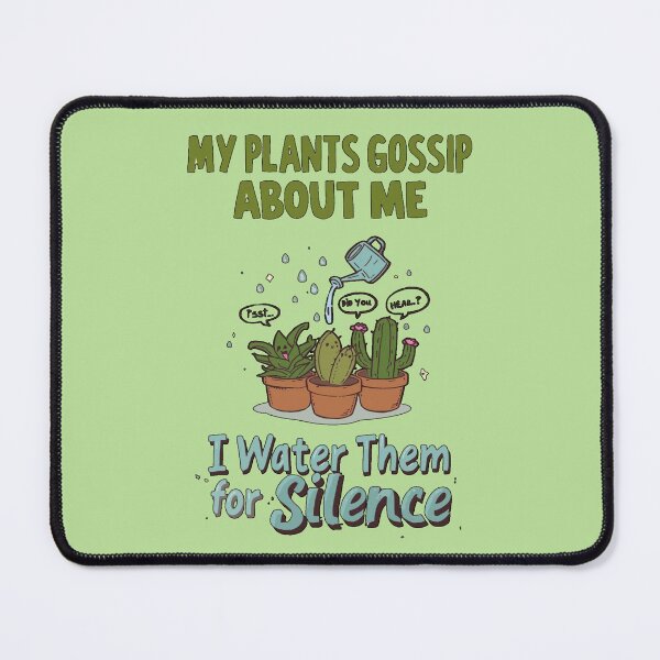 Item preview, Funny Plant Lover Shirt — “My Plants Gossip About Me” — Sarcastic Plant Mom Tee designed and sold by Mythic Tide.