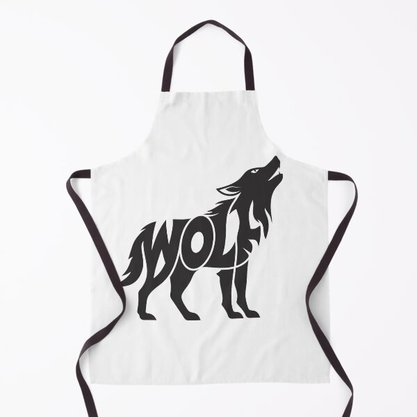 Item preview, Wolf Silhouette Typography Design – Bold Minimalist Art designed and sold by Vextura.