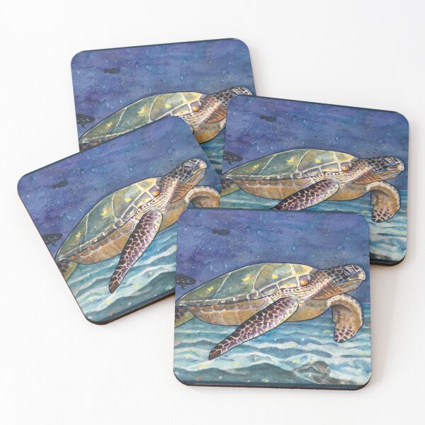 Item preview, Sea turtle sea life designed and sold by jocemarks.