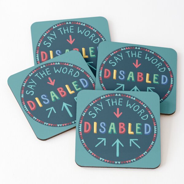Item preview, Disability Pride Say the Word designed and sold by PaulaJKnight .