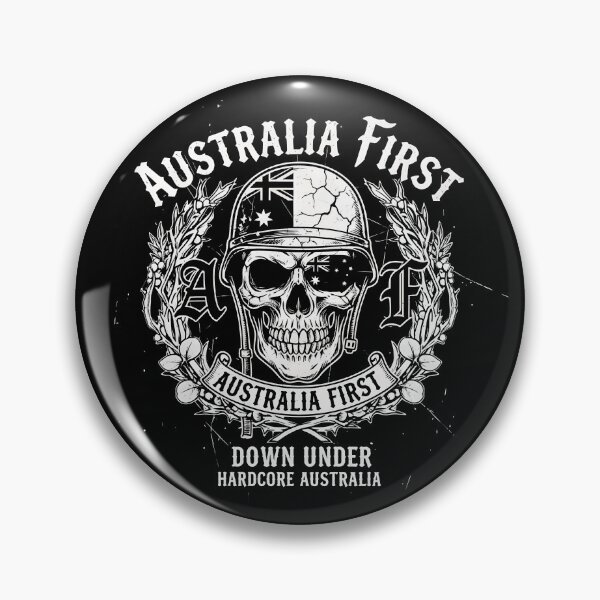 Item preview, AUSTRALIA FIRST (AF) DOWN UNDER HARDCORE AUSTRALIA designed and sold by Takin-Thepiss.