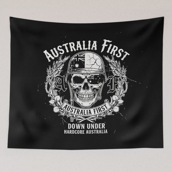 Item preview, AUSTRALIA FIRST (AF) DOWN UNDER HARDCORE AUSTRALIA designed and sold by Takin-Thepiss.