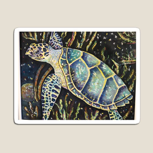 Aperçu de l'œuvre Tortue de mer créée et vendue par jocemarks.