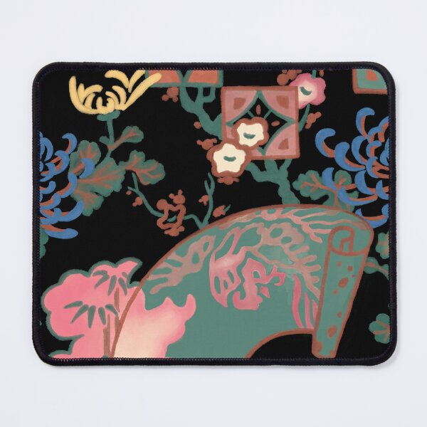 Item preview, Kimono Art – Chrysanthemum & Fan | Taisho Modern Design designed and sold by tokomoroJP.