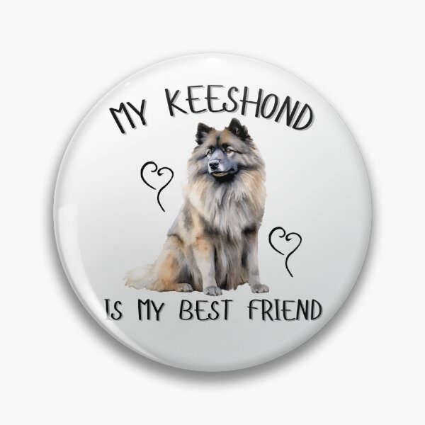 Item preview, My Keeshond Is My Best Friend designed and sold by Viikis.
