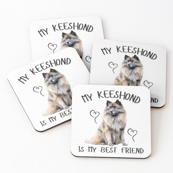 Item preview, My Keeshond Is My Best Friend designed and sold by Viikis.