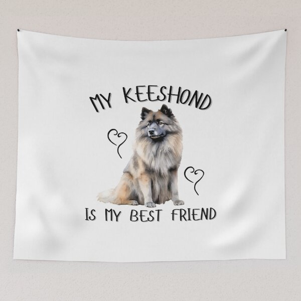 Item preview, My Keeshond Is My Best Friend designed and sold by Viikis.