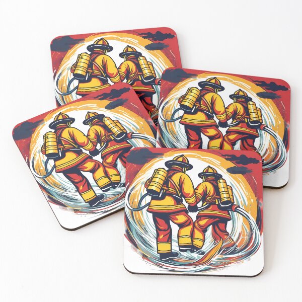 Item preview, "Firefighters don't step on each other's hoses!" designed and sold by PersonalizartRD.