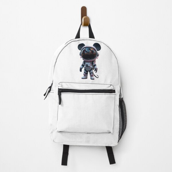 Item preview, Cute Astronaut with Mouse Ears – Neon City Space Explorer Character designed and sold by PixelVibe782.