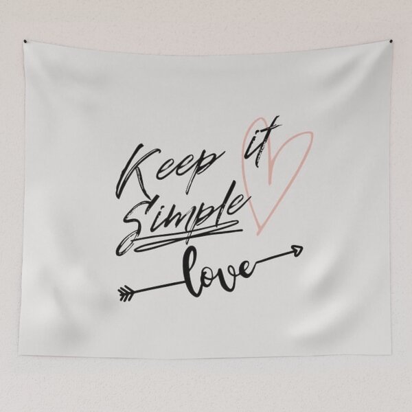 Item preview, Simple Love designed and sold by Kheddy-Tvb.