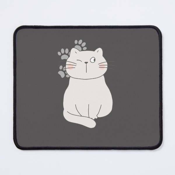 Item preview, Cute Winking Cat | Simple Minimal Kitty Sticker designed and sold by Moon's Arts.