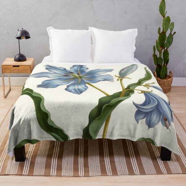 Item preview, Blue Botanical Flower Illustration designed and sold by Fullspace.