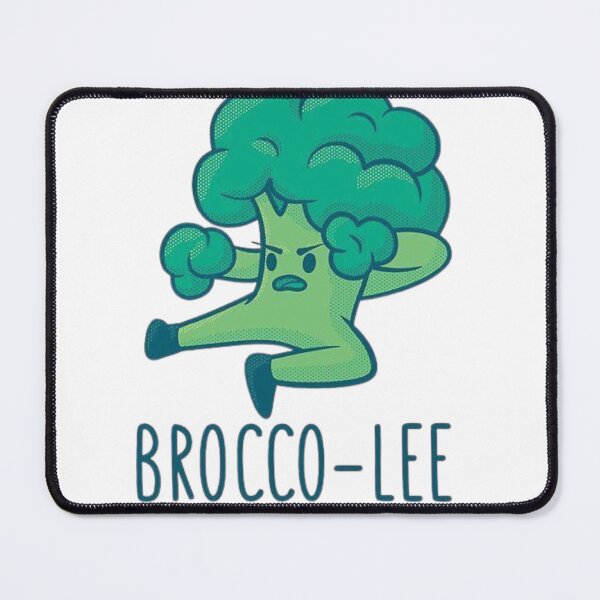 Item preview, Brocco-Lee Funny Martial Arts Veggie designed and sold by AdokeLogo.