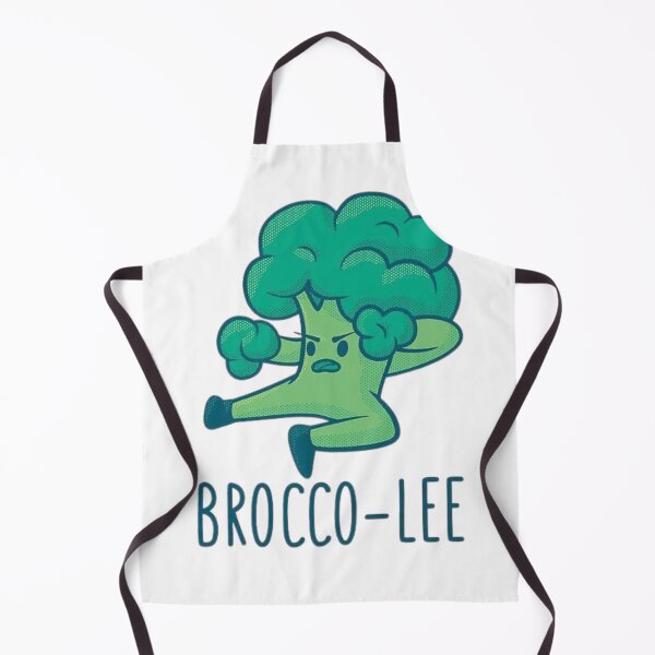 Item preview, Brocco-Lee Funny Martial Arts Veggie designed and sold by AdokeLogo.