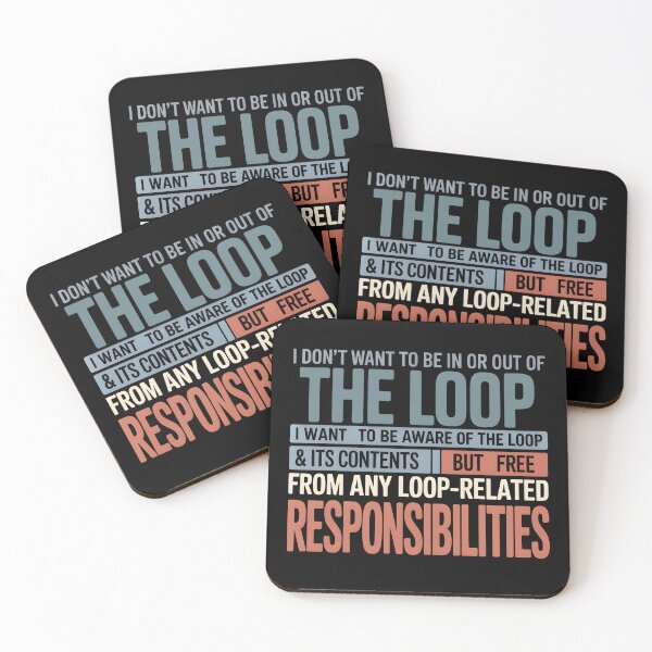 Item preview, I Don’t Want to Be in or Out of The Loop - Perfect Gift for Introverts and Sarcasm Lovers. designed and sold by ZyziowskyArt.