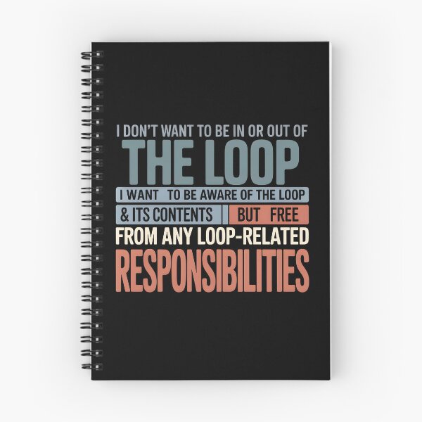 Item preview, I Don’t Want to Be in or Out of The Loop - Perfect Gift for Introverts and Sarcasm Lovers. designed and sold by ZyziowskyArt.