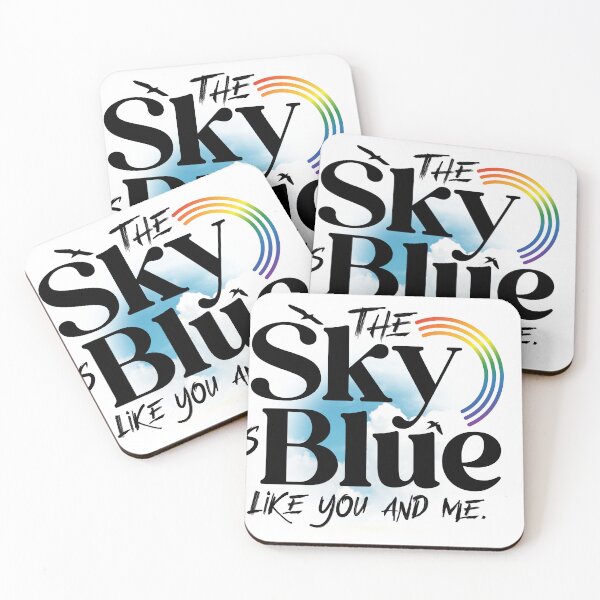 Item preview, The Sky is Blue Like You and Me. designed and sold by PersonalizartRD.