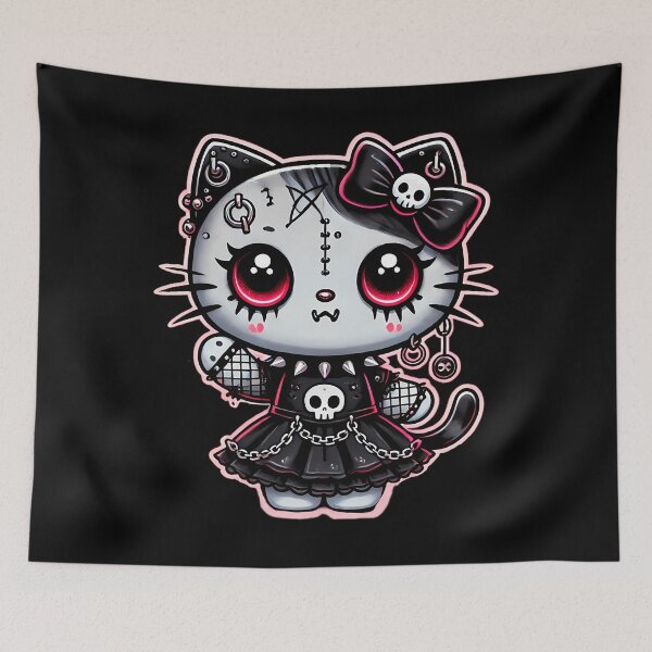 Item preview,  Hello Gothic Kitty designed and sold by Briaildey.