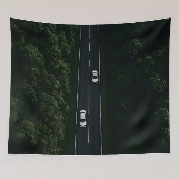 Item preview, Forest Road Aerial View designed and sold by SassyArtistry.