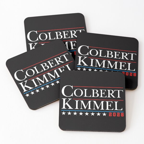 Item preview, Colbert Kimmel 2028 I Stand With Jimmy Kimmel designed and sold by gear-posters.