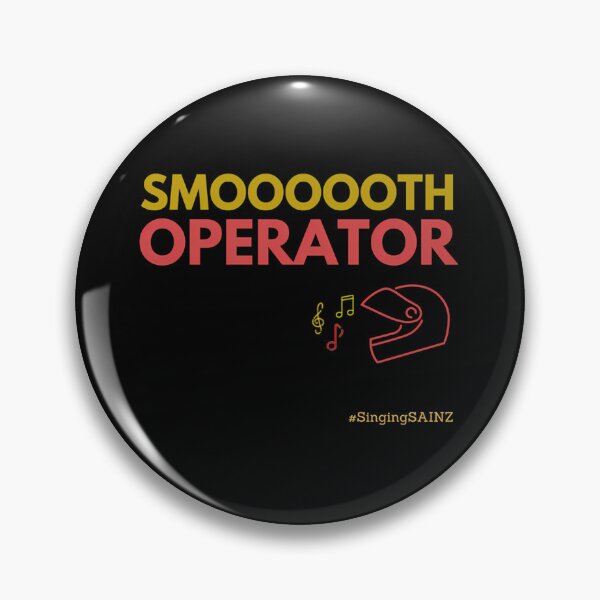 Item preview,  Smooth Operator - F1 Driver Carlos Sainz designed and sold by DennisKrania.