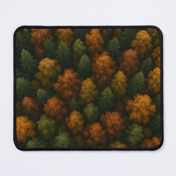 Item preview, Autumn Forest Canopy Aerial View designed and sold by SassyArtistry.