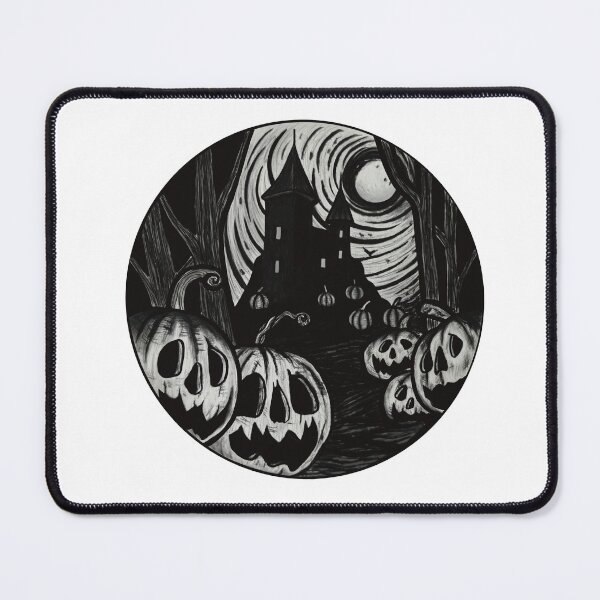 Item preview, Halloween Night – Spooky Pumpkin Patch and Mansion designed and sold by Crayon Cup.