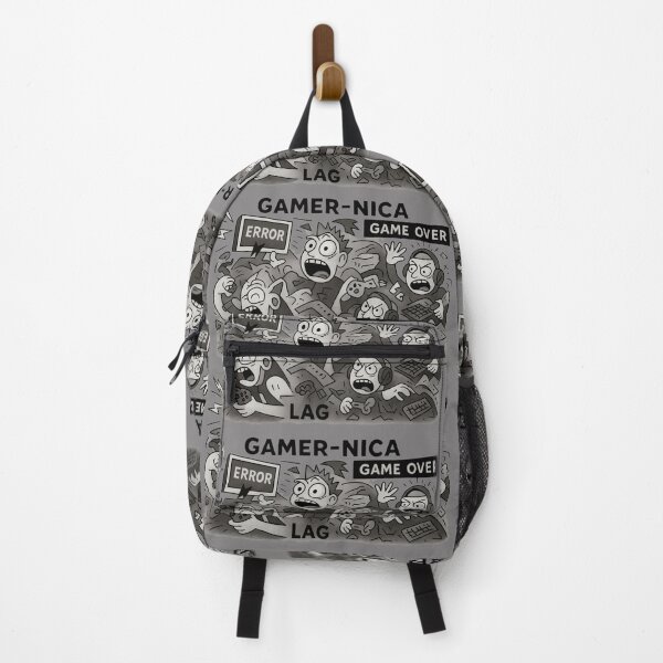 Item preview, Gamer-nica – Video Game Rage Parody designed and sold by MythoWorldddd.