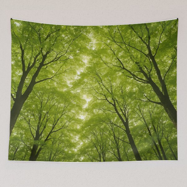 Item preview, Bright Green Forest Canopy designed and sold by SassyArtistry.