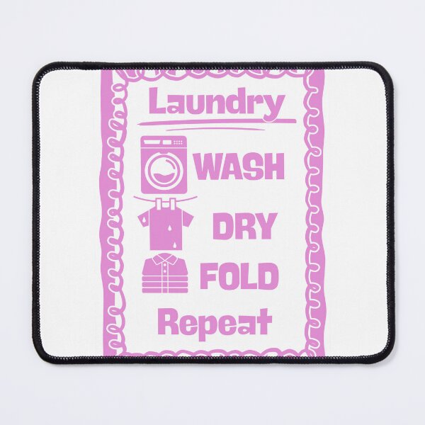 Item preview, Wash Dry Fold and Repeat designed and sold by Dondonmart.
