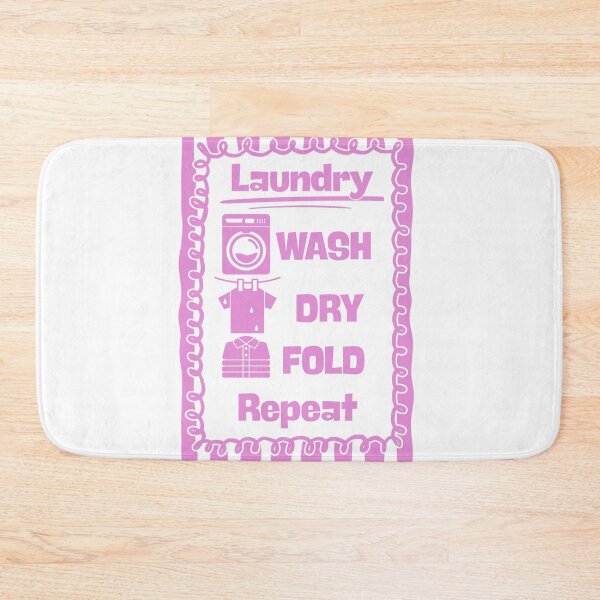 Item preview, Wash Dry Fold and Repeat designed and sold by Dondonmart.