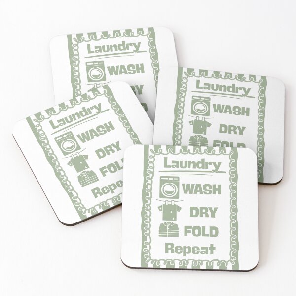 Item preview, Wash Dry Fold and Repeat designed and sold by Dondonmart.