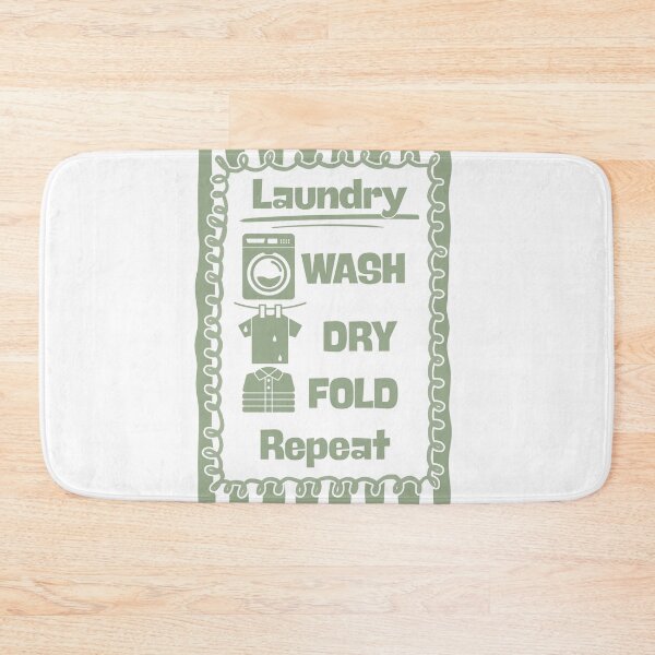 Item preview, Wash Dry Fold and Repeat designed and sold by Dondonmart.