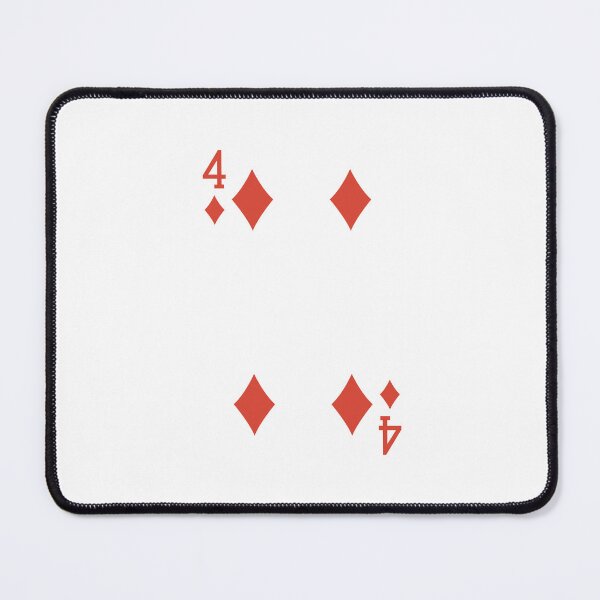 Item preview, Deck of Cards - Four of Diamonds designed and sold by goal-getter.