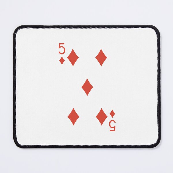 Item preview, Deck of Cards - Five of Diamonds designed and sold by goal-getter.