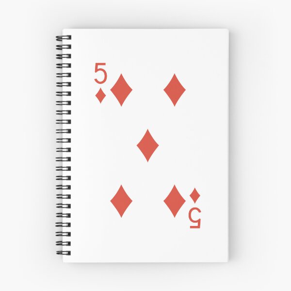 Item preview, Deck of Cards - Five of Diamonds designed and sold by goal-getter.