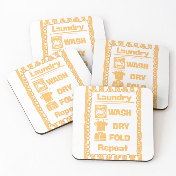 Item preview, Wash Dry Fold and Repeat designed and sold by Dondonmart.