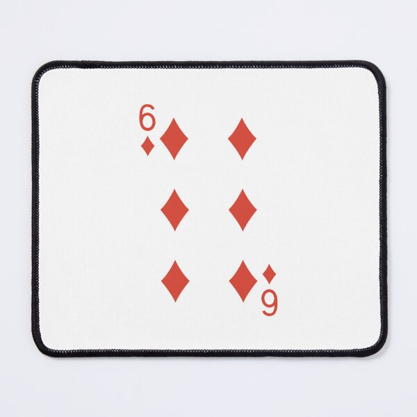 Item preview, Deck of Cards - Six of Diamonds designed and sold by goal-getter.