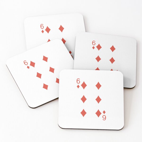 Item preview, Deck of Cards - Six of Diamonds designed and sold by goal-getter.