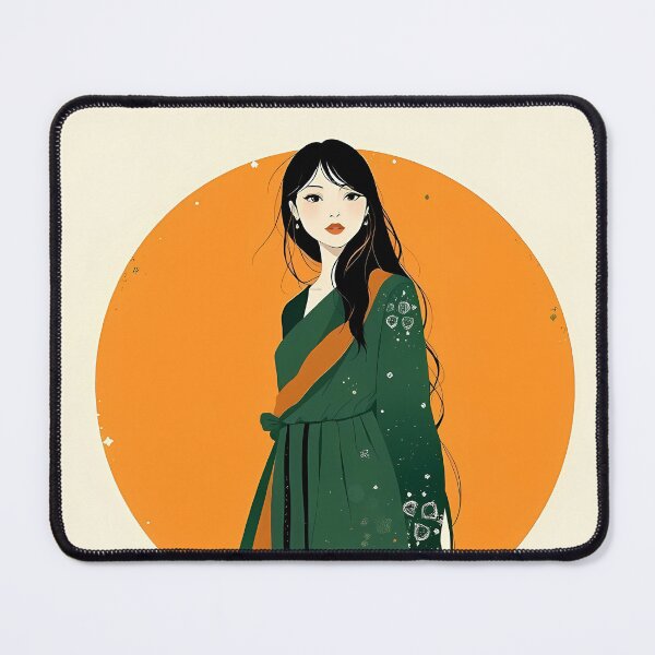 Item preview, beautiful girl in boho style designed and sold by Pavel Polyansky.