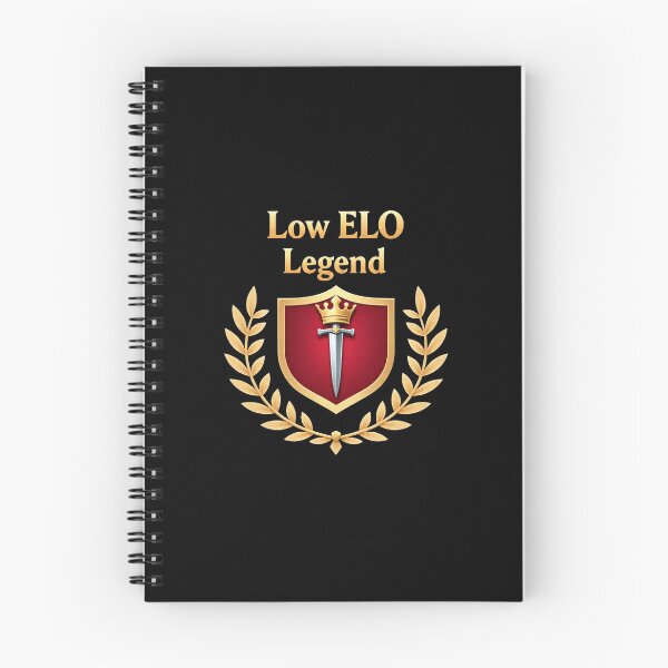 Item preview, Low ELO Legend badge designed and sold by CustomShirtGuy.