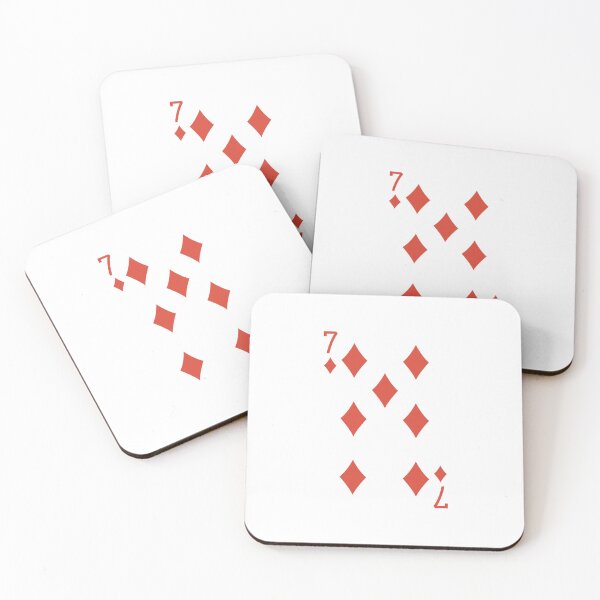 Item preview, Deck of Cards - Seven of Diamonds designed and sold by goal-getter.