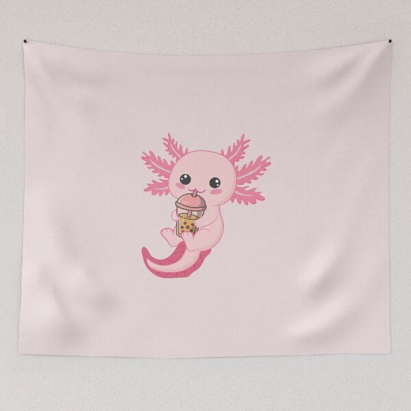 Item preview, Cute Bubbletea Axolotl designed and sold by Uniiverseciity.