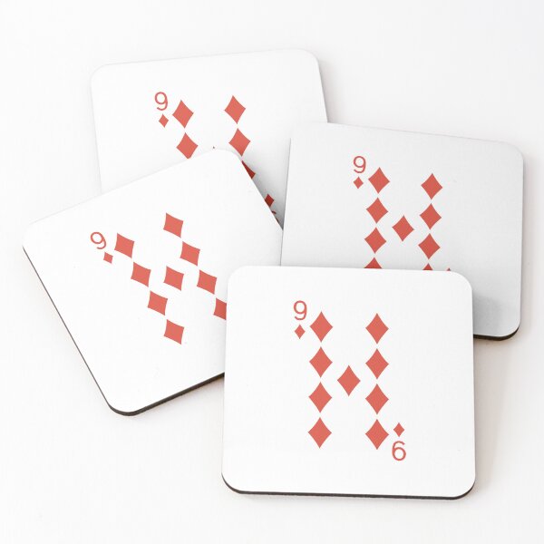 Item preview, Deck of Cards - Nine of Diamonds designed and sold by goal-getter.