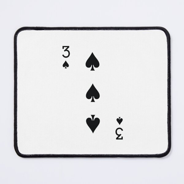 Item preview, Deck of Cards - Three of Spades designed and sold by goal-getter.