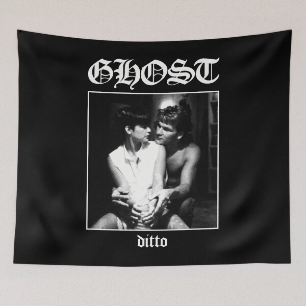 Artikelvorschau, Ghost Ditto – Patrick Swayze Black Metal Parodie entworfen und verkauft von Steveniiacovo.