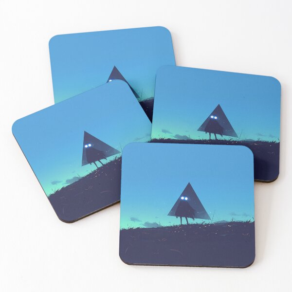 Item preview, Triangular Alien with Glowing Eyes designed and sold by Christian Weiss.